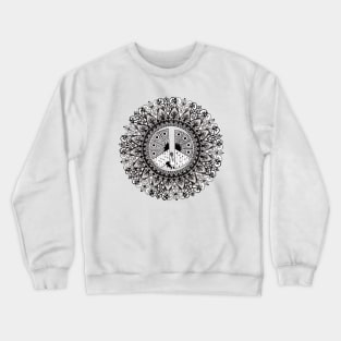 The Gate, childhood - Black and white - Sunweaver Crewneck Sweatshirt